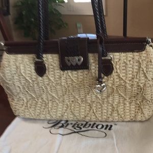 Brighton straw handbag